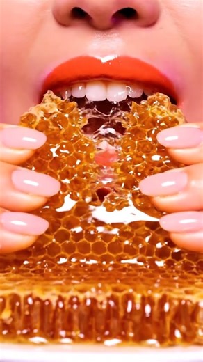 Honey Eating ASMR 🍯 | Sticky, Sweet & Satisfying Sounds | No Talking #relaxingasmr #satisfying