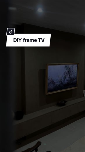 Turn Your TV into a Frame TV with DIY Frame: Simple and Stylish
