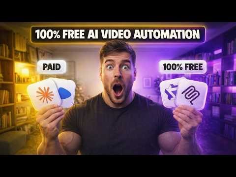 FREE Remotion + Claude Code Alternative | RemoQwen MCP Motion Graphics Tutorial
