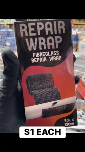 2.4K views | FibreFix Repair Wrap is a repair tape that hardens like...