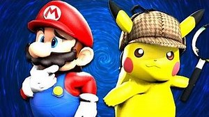 SMG4 Detective Mario & Pikachu