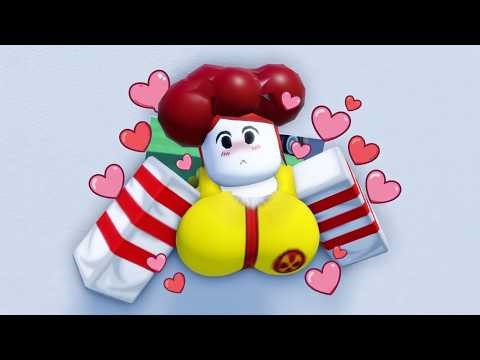 R63 MacDonald Clown Gets Stuck !!!