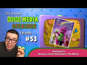 Home Media Openings Episode 53- Opening to Barney's Great Adventure 1998 VHS
