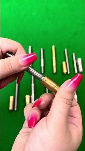 KONLLEN Billiards Pool Cue Joint Pin&Insert Longoni VP2/Wavy/Uni Loc Radial 3/8 * 10 3/8 * 11