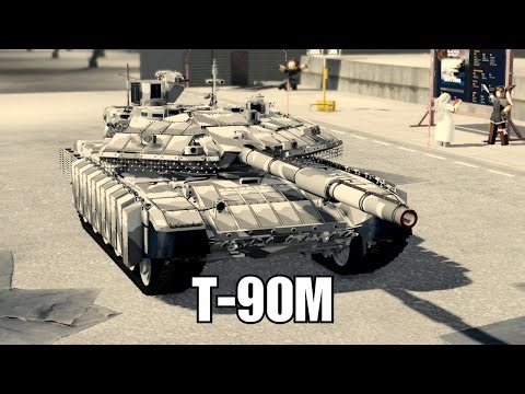 using the remodeled T-90M in cts