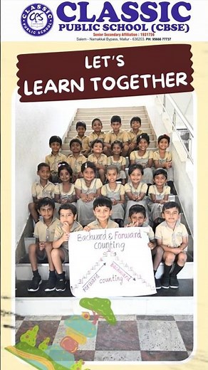 Maths – Forward & Backward Counting 🔢