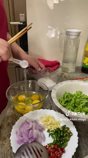 Chinese-Style Bitter Gourd Stir-Fry with Fiery Twist