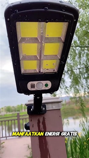 Takut Mati Lampu? Stok Lampu Outdoor Solar Sekarang! 💡