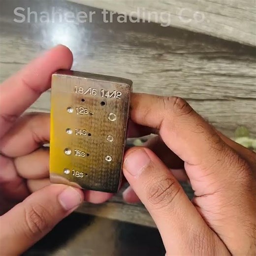 Rectangular draw plate High quality stainless steel draw plate for wire making perfect for silver