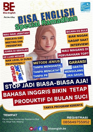 Les Bahasa inggris di MAlang , WAgir, Pakisaji,kepanjen