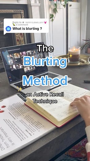 StudyStream | The Blurting Method is an amazing study technique that trains your brain into retain more information, by forcing it to extract what it... | Instagram
