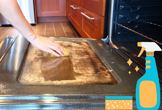 Comment nettoyer un four très sale et encrassé naturellement ?