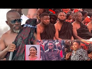 Rev.Obofour Couldn’t Hold His Tears 😭 as Nana Tabri Performs at his Mom funeral #nanatabriliveband