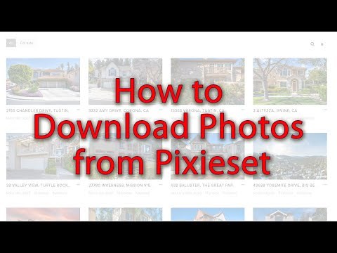 How to download photos from Pixieset