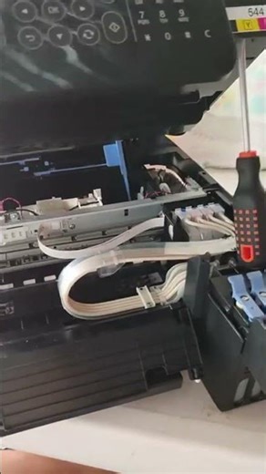 The printer is making a very loud noise.