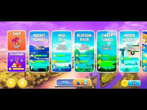 Angry Birds Rio 2 | Blossom River Levels 11-20