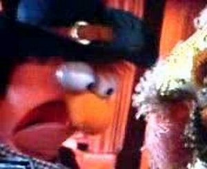 beaker from the muppets at large!!!!! extremely funny.