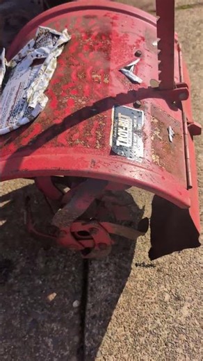 Rototiller Number 3 repaired today. Spring is here