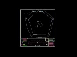 Original Elite: Manually docking a Cobra MKIII at a Coriolis Station