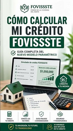 How to calculate your FOVISSSTE loan (what nobody tells you) #fovissste