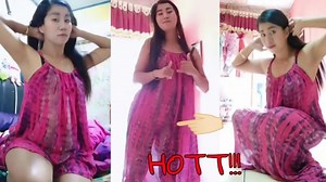 Tante Daster Pink Transparan