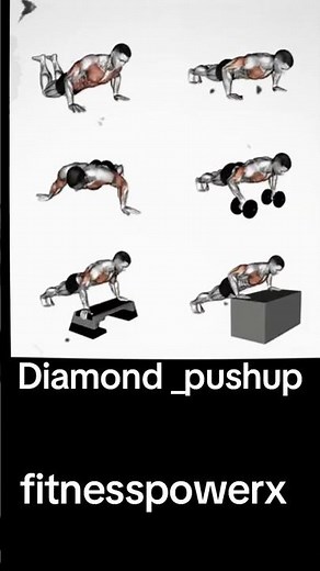 Diamond Push-Ups for Bigger Triceps & Inner Chest Definition