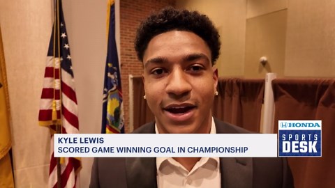 Adelphi men's lacrosse team receives NCAA championship rings