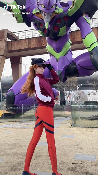 アスカの魅力 #cos #EVA #初号機#中国 #ChineseCosplay#中国