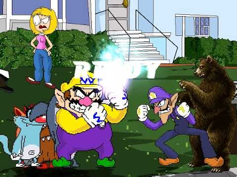M.U.G.E.N Request: Team Wario VS Team Waluigi
