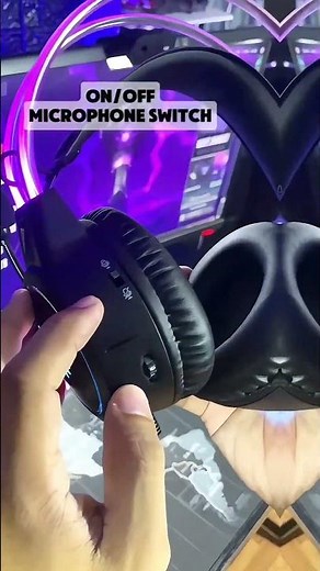 ONIKUMA X15 PRO RGB Light Dual-Head Beam Gaming Headset with Noise-Cancelling Microphone