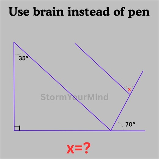 Basic mathematics Triangle problem algebra tricky problem #mathteacher #mathlover #mathfun #algebra