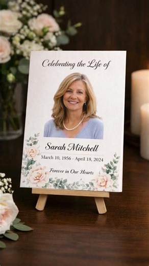 Custom Funeral Programs: A Beautiful Way to Tell Their Story