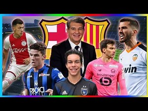 FC BARCELONE: LES DERNÈRES INFORMATIONS SUR LE MERCATO DU FC BARCELONE 2021/2022 !!