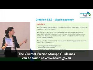Cold chain (1 of 6) Protecting vaccines so they protect us