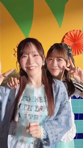 Perfectly in sync🤘🩵💚 #ManaManaka #YuiSakurai #FRUITSZIPPER #Furuppa #FruitsZipper