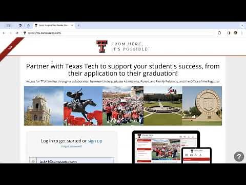 Texas Tech FERPA Tutorial for Families