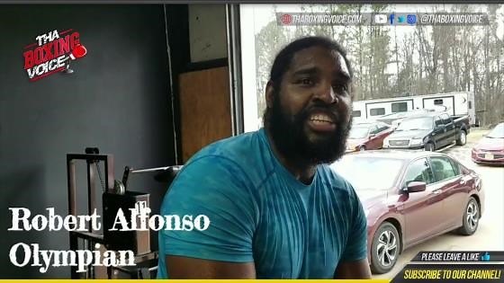 🔵 Olympian Robert Alfonso discusses how he got into boxing, became Deontay Wilder's sparring partner
