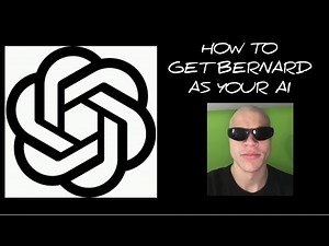 How To get BERNARD As your AI! (Jynxzi Tutorial)