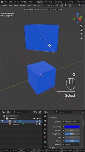 3 Quick and Easy Ways to Duplicate Objects #blender #tips