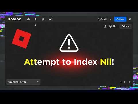 How to Fix Roblox DataStore Error Attempt to Index Nil with UserId