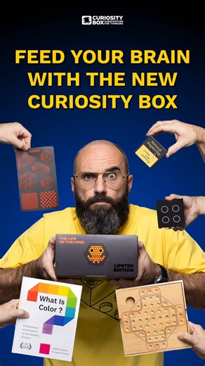 The Curiosity Box by Vsauce on Instagram: "6 Games, 1 Board 😍 Get yours in the new Curiosity Box!"