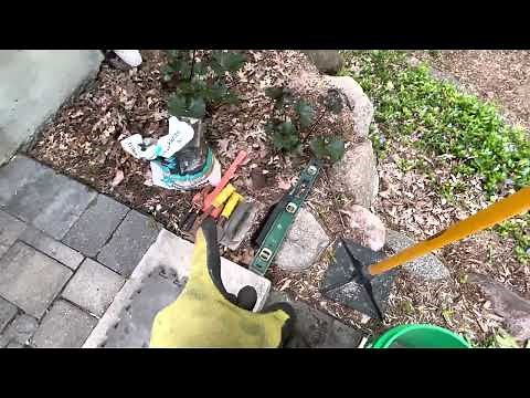 How to fix uneven pavers DIY