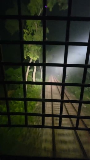 fogy weather and bangladeshi train #train #bangladeshrailway