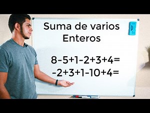 Learn to Add and Subtract Multiple Integers for Beginners.