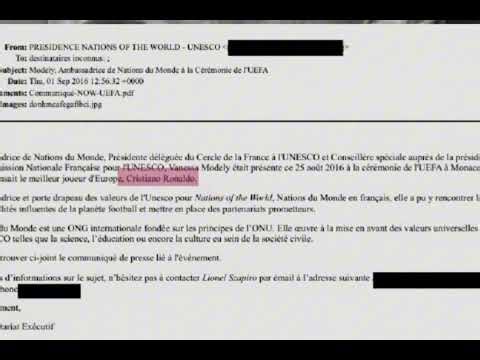 Ronaldo name in Jeffrey Epstein files