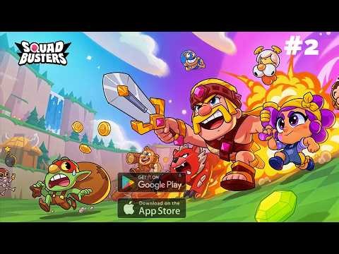 Squad Busters - Walkthrough Gameplay Part 2 - (iOS, Android)