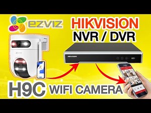 Ezviz H9C camera ko Nvr se kaisay add karay| Ezviz H9C camera to NVR|how to add H9C camera to NVR