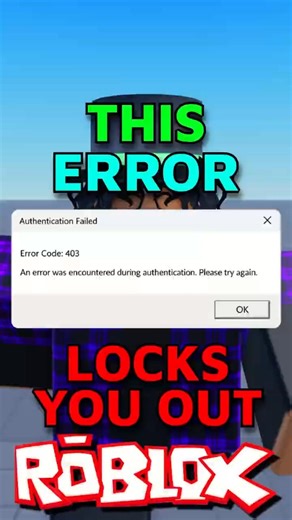 Roblox Locks You Out Because of This💀