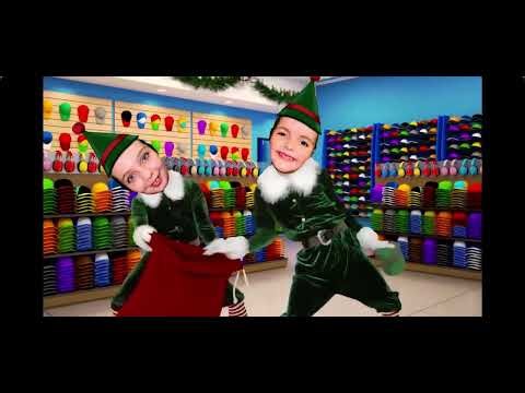 Dancing with elf’s ❄️🎄#dance #dancemusic #dancevideo #elf #elfyourself #funny #kidsvideo #