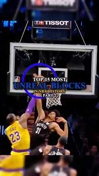 Top 15 most unreal blocks in NBA history #edit